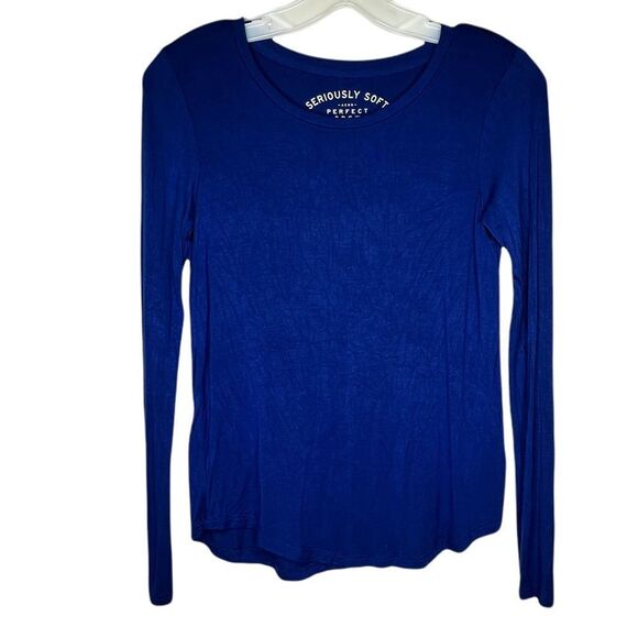 Aero Seriously Soft Perfect Crew‎ Shirt - Picture 1 of 7